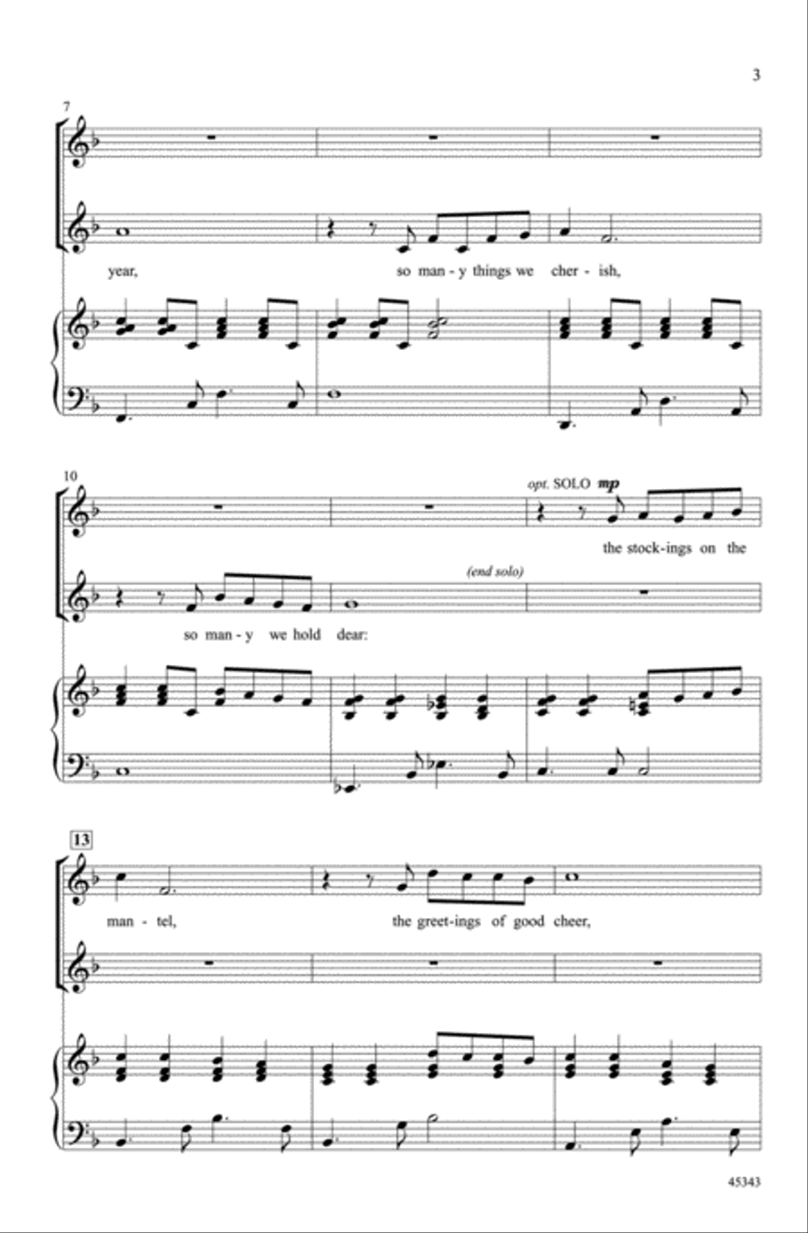 When I Hear the Sounds of Christmas Choir scores gallery preview page 2