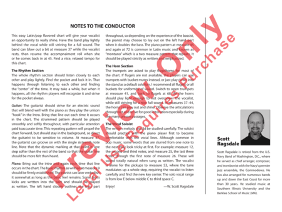 Everything (score only) Jazz Ensemble scores gallery preview page 3