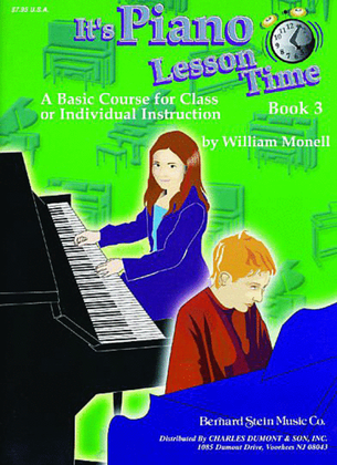 It's Piano Lesson Time Book 3