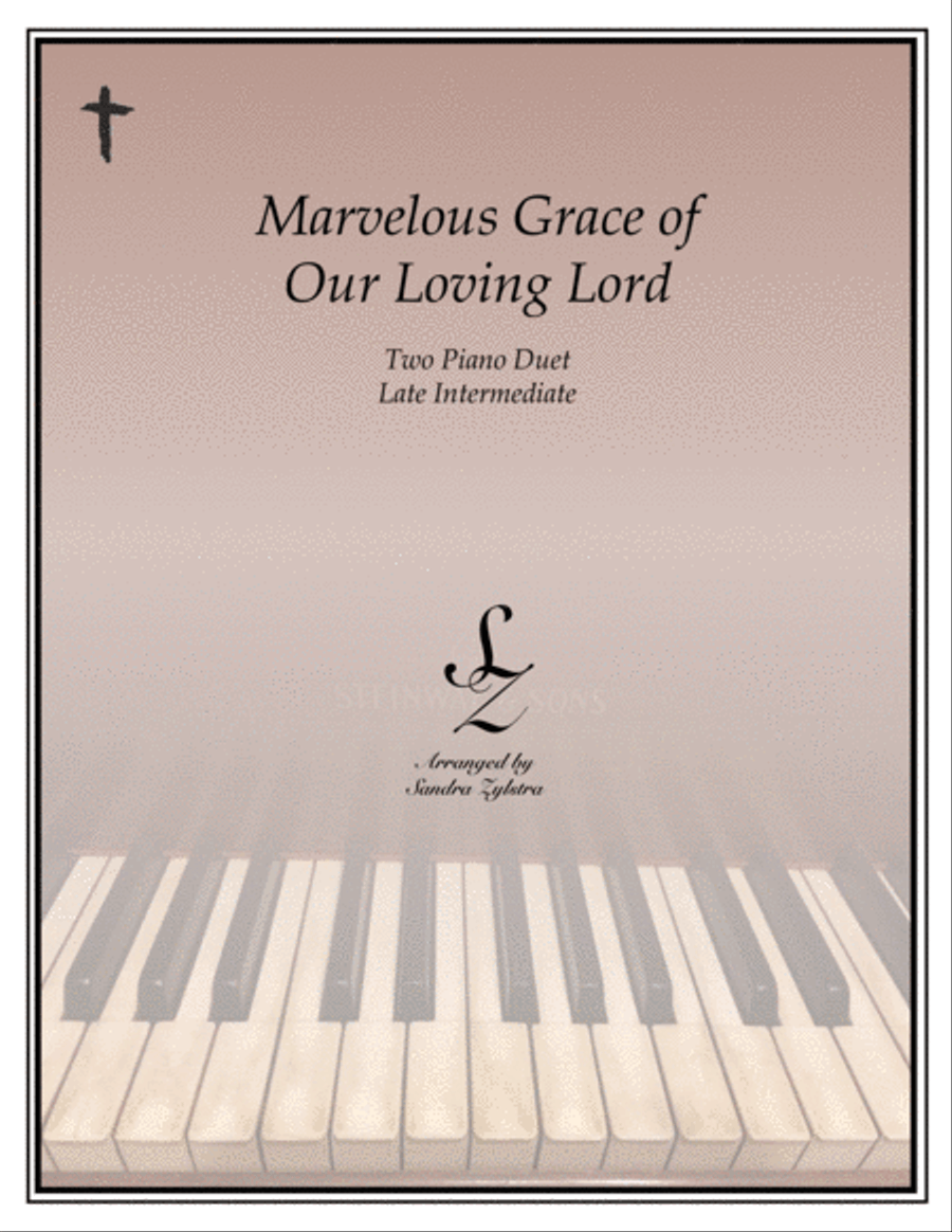 Marvelous Grace of Our Loving Lord (2 piano duet) 2 Pianos, 4-Hands scores gallery preview page 1