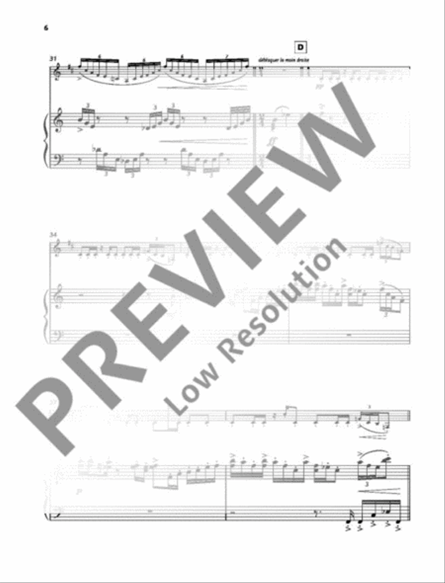 Sonate B-Flat Clarinet scores gallery preview page 7