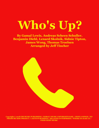 Book cover for Who's Up