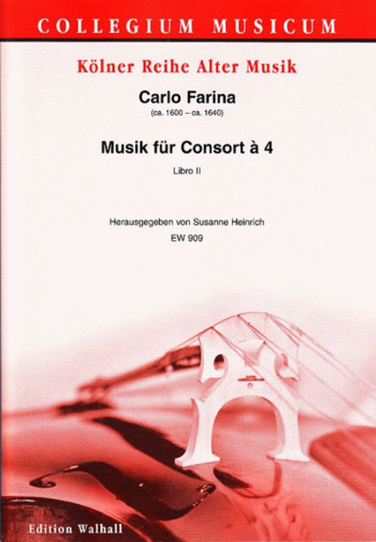Music for Consort a 4 - Score