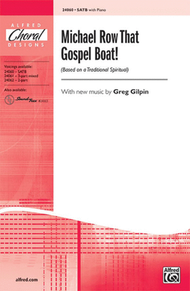 Book cover for Michael Row That Gospel Boat!