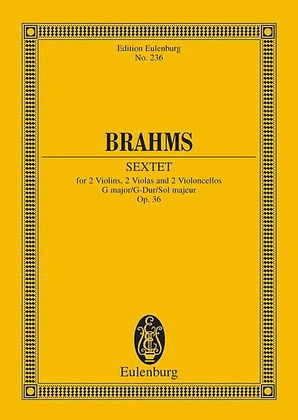 Book cover for String Sextet G Major Op. 36
