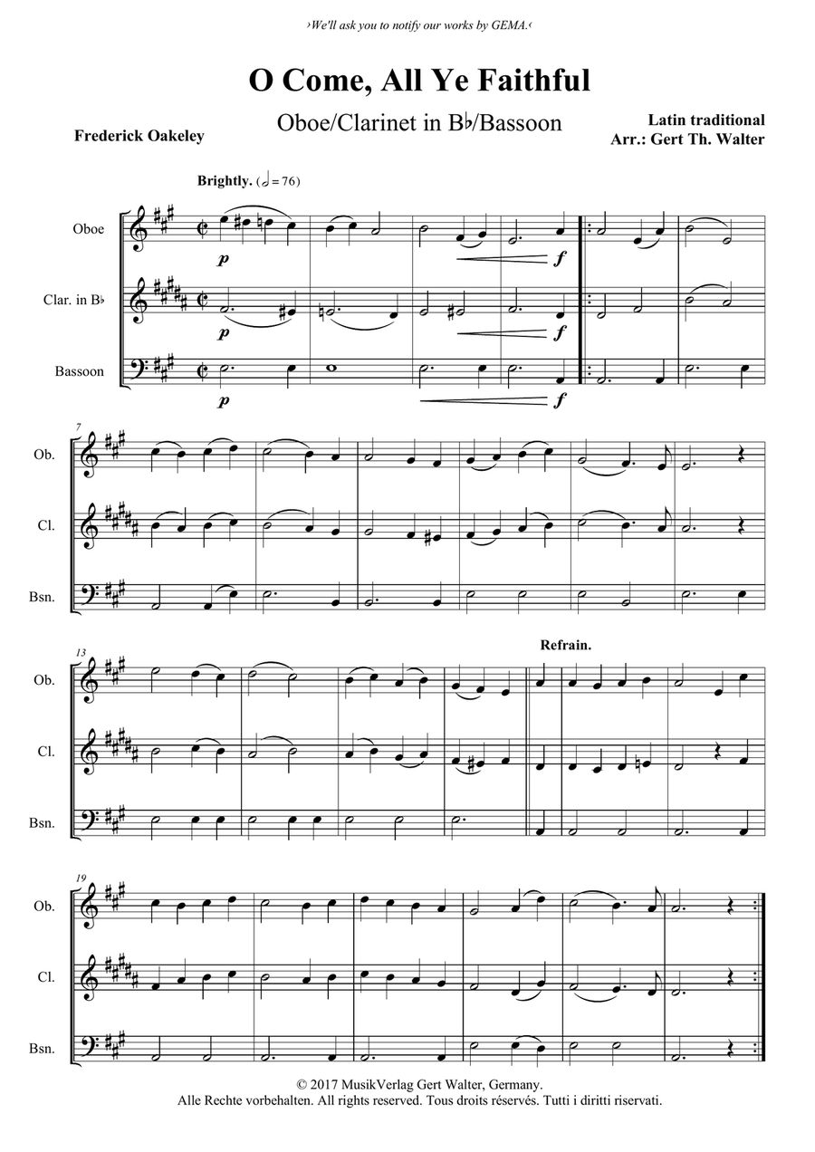 O Come, All Ye Faithful