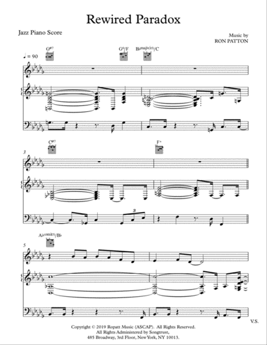 Rewired Paradox Jazz Ensemble scores gallery preview page 2