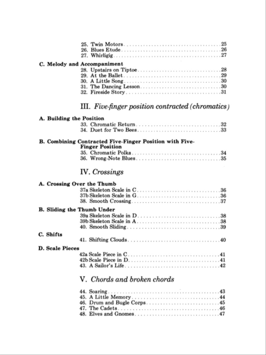 Piano Technic, Book 1 Piano Method scores gallery preview page 4