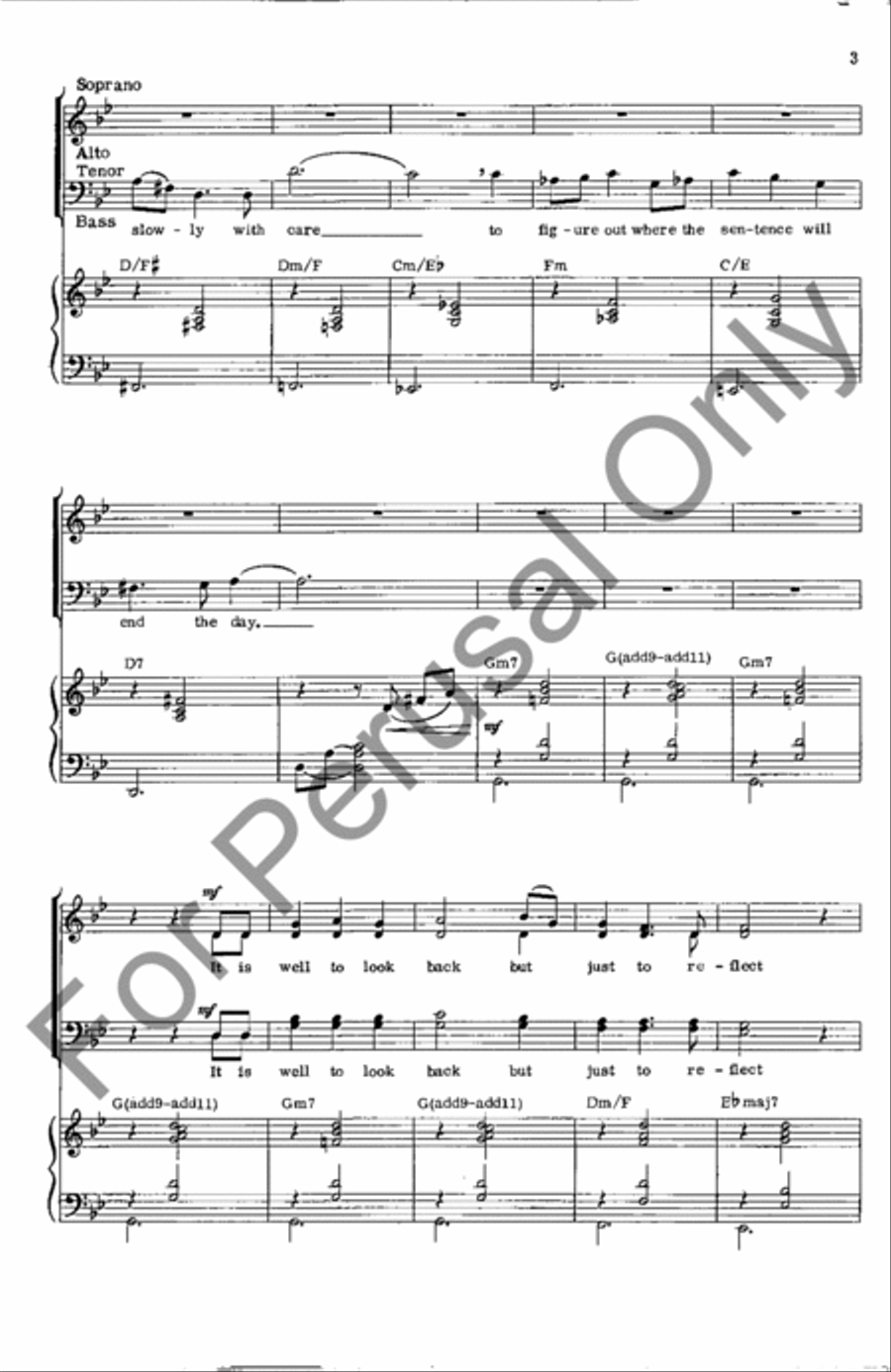 Your Book Of Life 4-Part scores gallery preview page 3