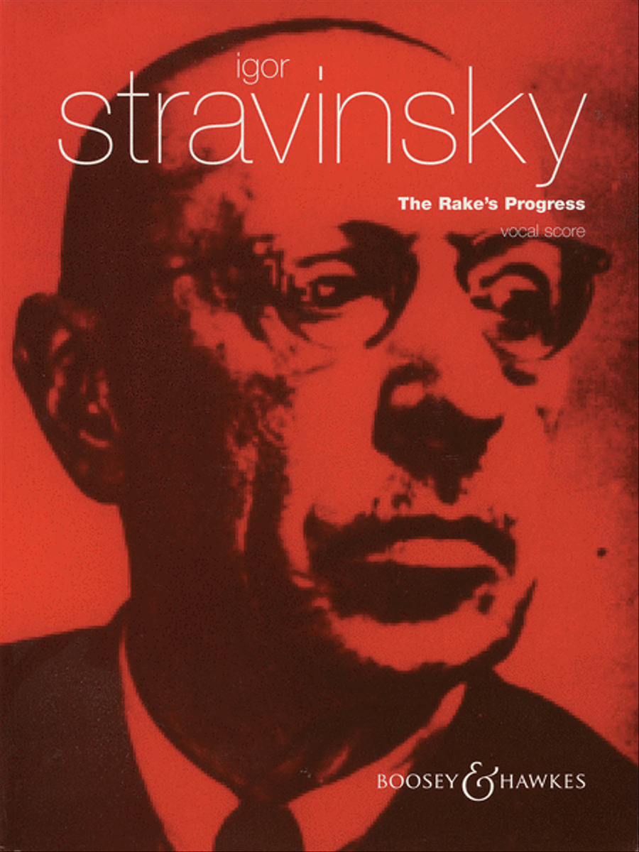The Rake's Progress by Igor Stravinsky Orchestra - Sheet Music