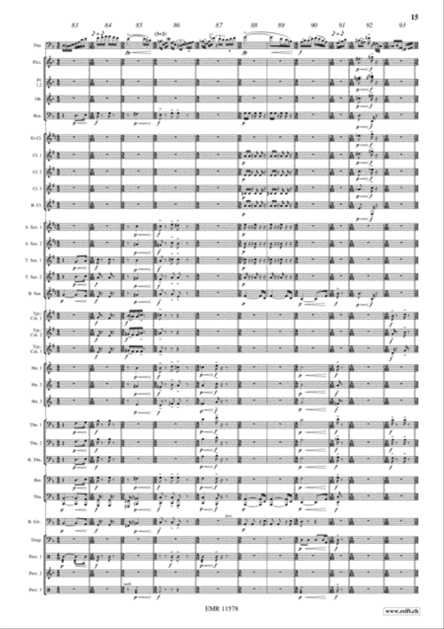 Cirrus Concert Band scores gallery preview page 15
