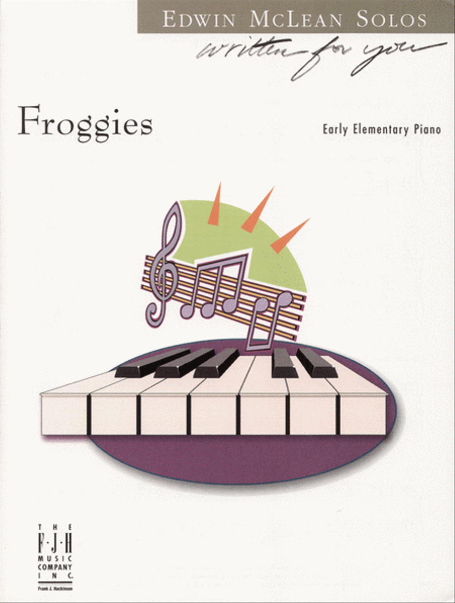 Froggies Easy Piano scores gallery preview page 3