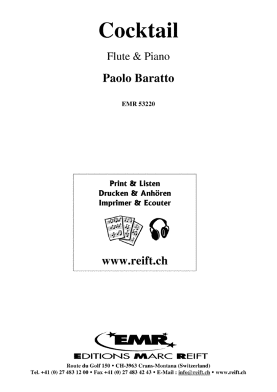 Cocktail Flute Solo scores gallery preview page 2
