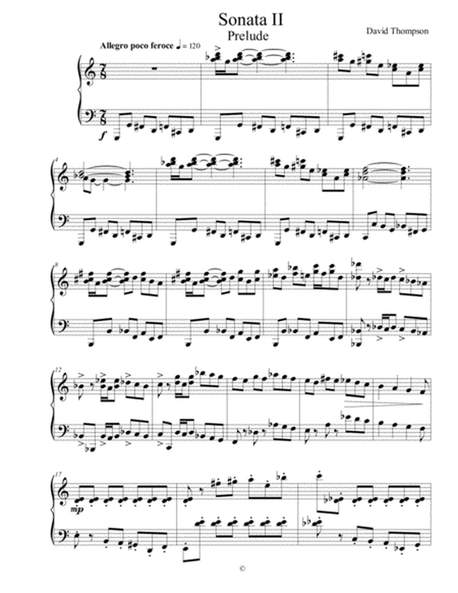 Sonata II for Piano