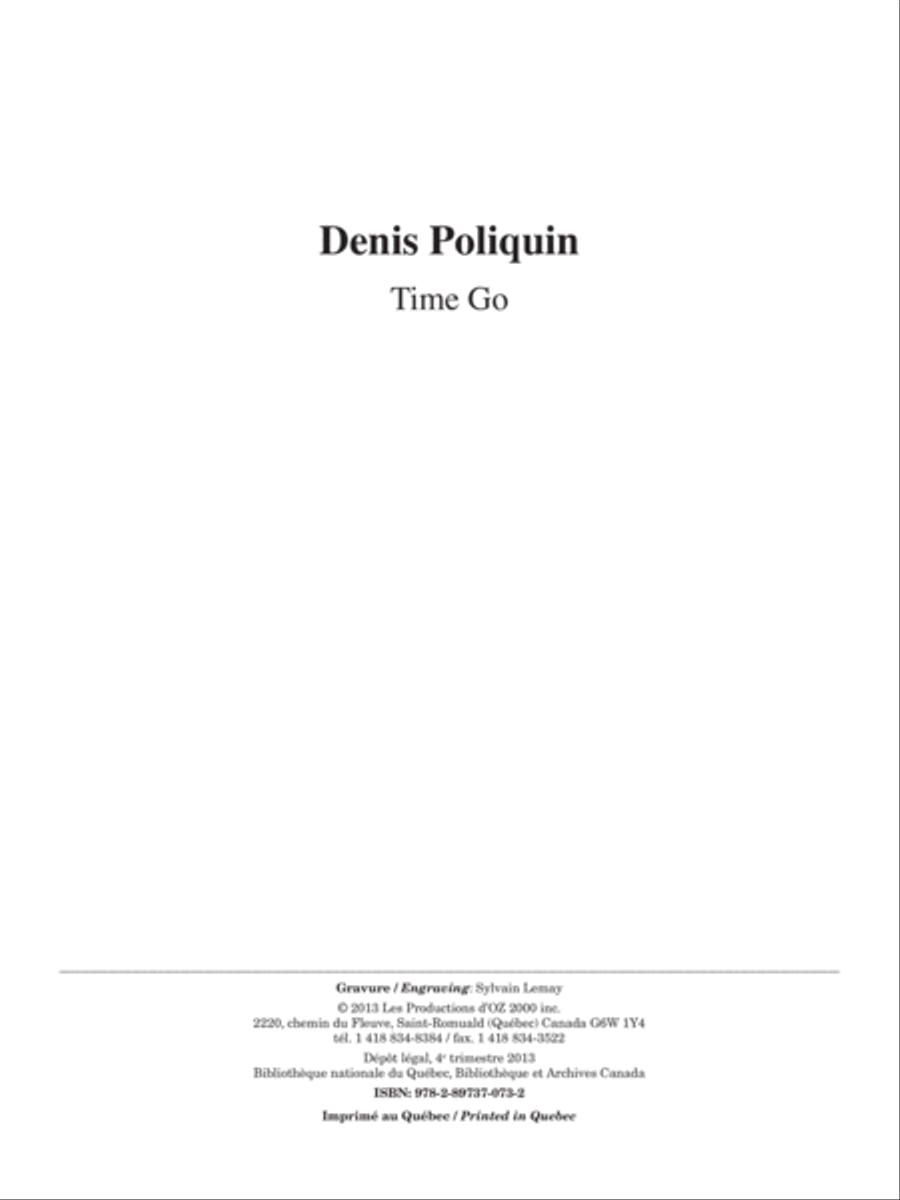 Time Go Time Go Guitar Ensemble scores gallery preview page 1