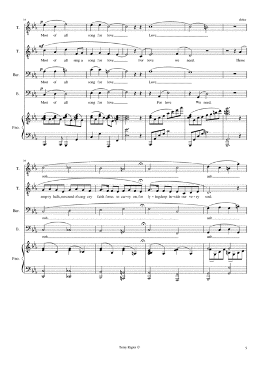 2020 The people will sing. TTBB scores gallery preview page 5