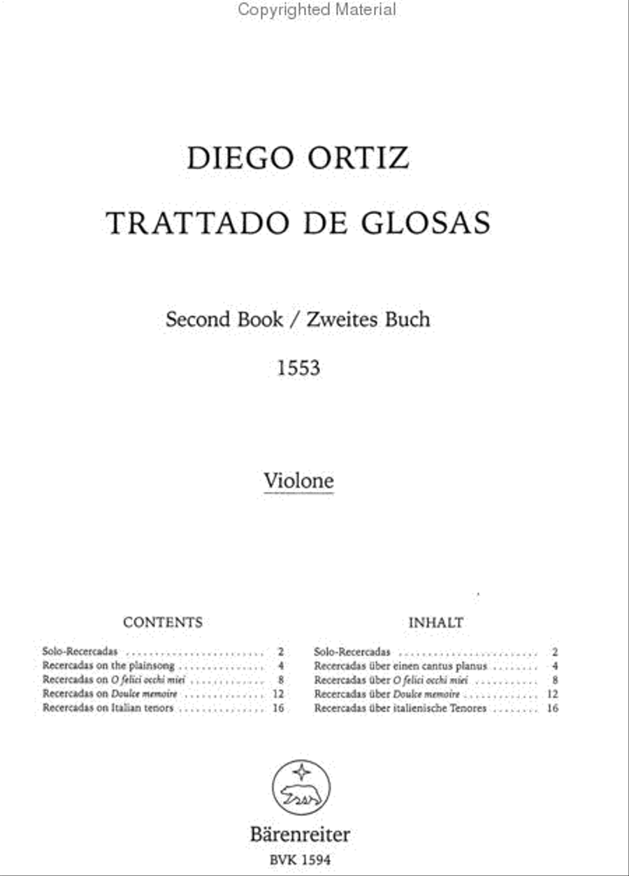 Trattado de Glosas School and Community scores gallery preview page 4