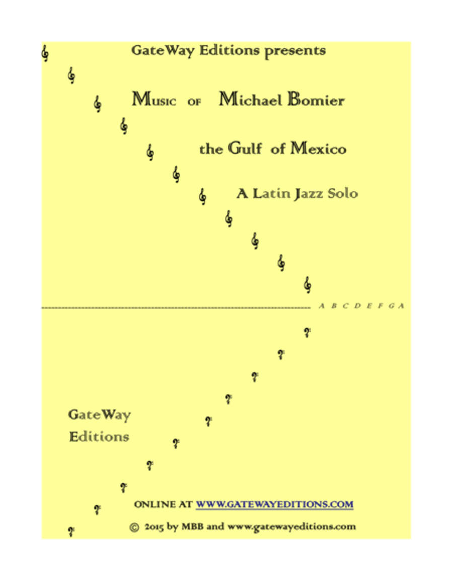 Gulf of Mexico, the Gulf of Mexico, the Piano Method scores gallery preview page 1