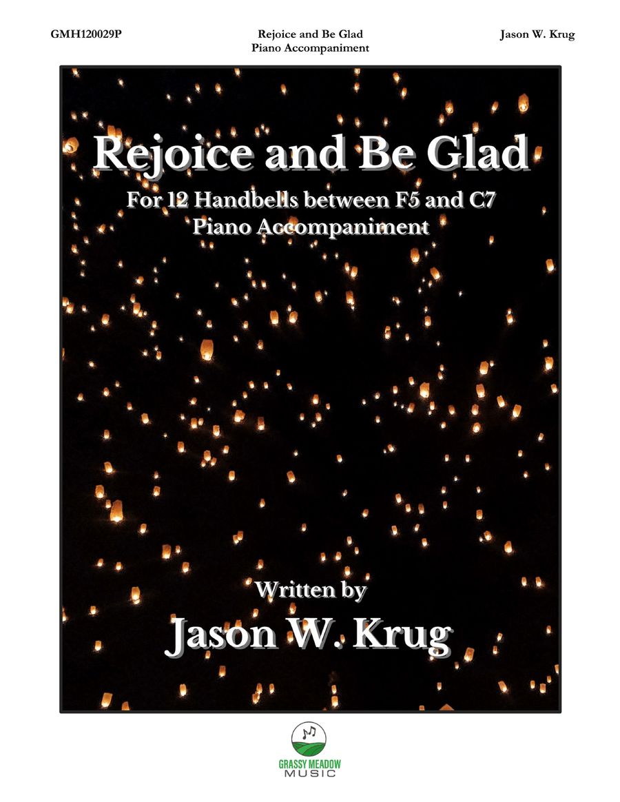 Rejoice and Be Glad (piano accompaniment to 12 handbell version) Handbell Choir scores gallery preview page 1