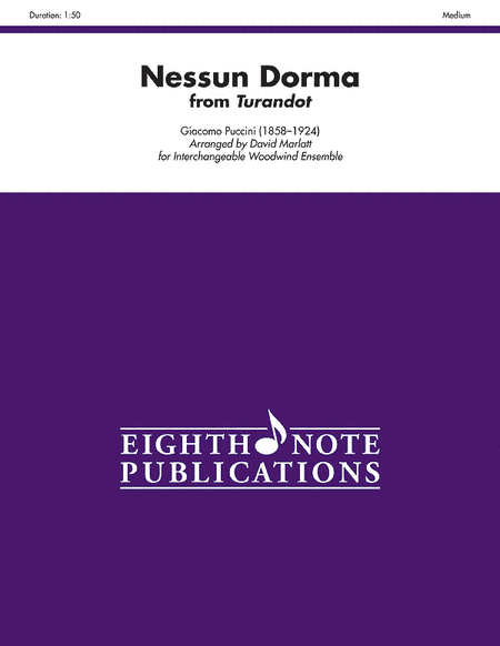 Nessun Dorma (from Turandot)