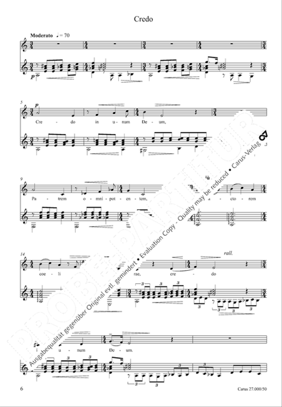 Messa di Gioia Choir scores gallery preview page 7