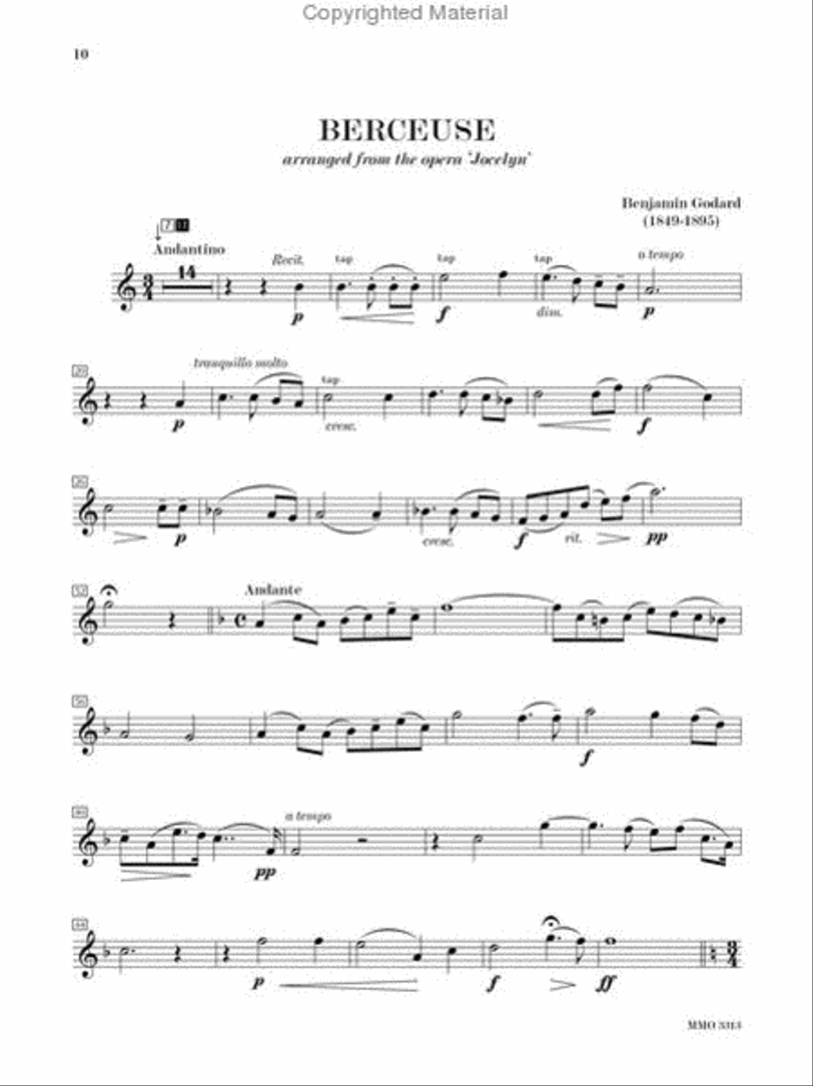 Flute Songs – Easy Familiar Classics with Orchestra Flute scores gallery preview page 2