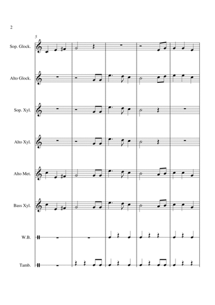 The Star Spangled Banner - For Orff Ensemble image number null