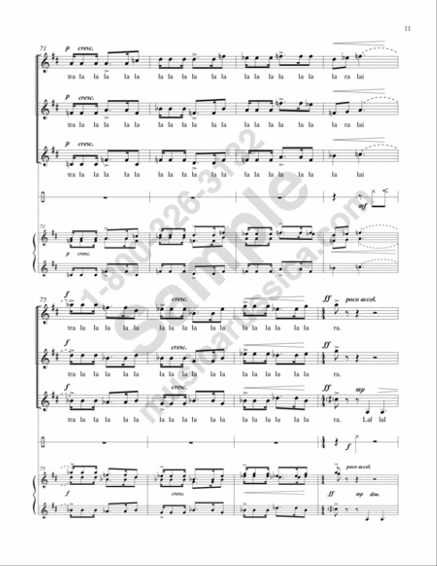 Spanish Solfeggio Spanish Solfeggio SSAA scores gallery preview page 10
