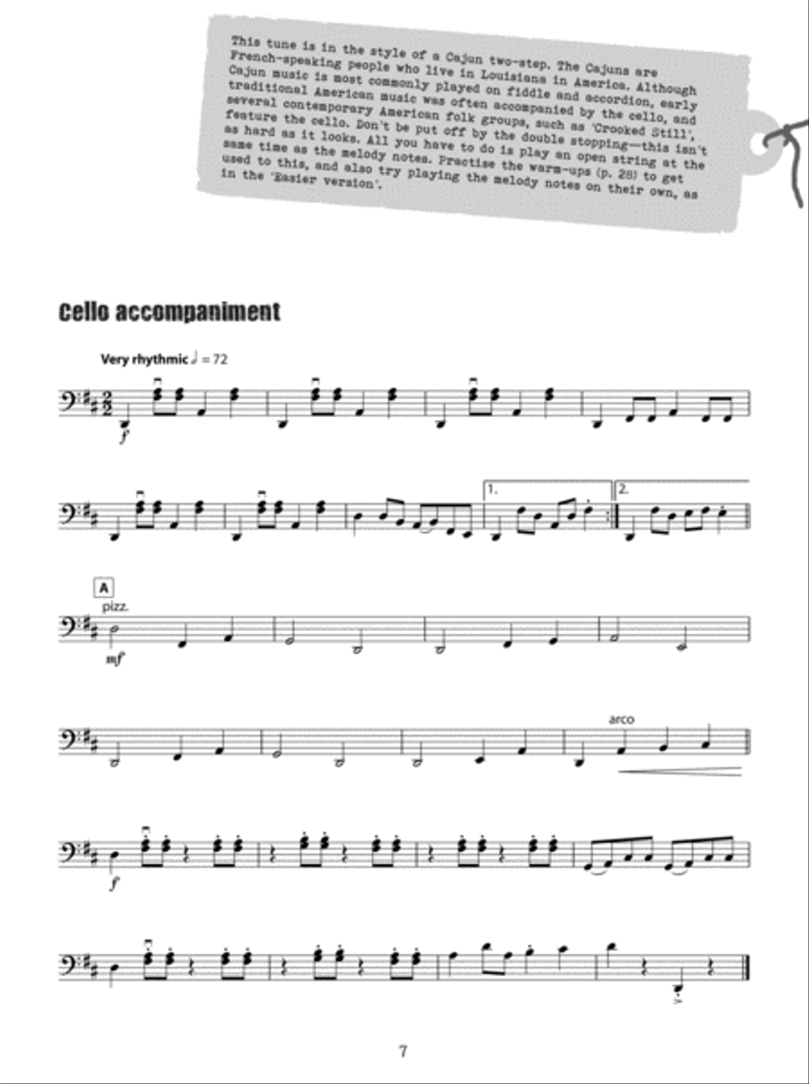 Cello Globetrotters + CD Cello Globetrotters + CD Piano Accompaniment scores gallery preview page 3