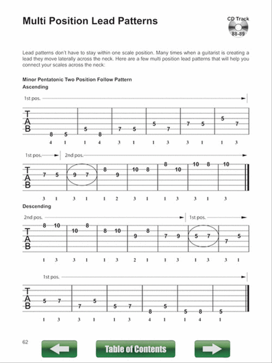 The Rock House Method: Learn Guitar 2 Guitar Tablature scores gallery preview page 5