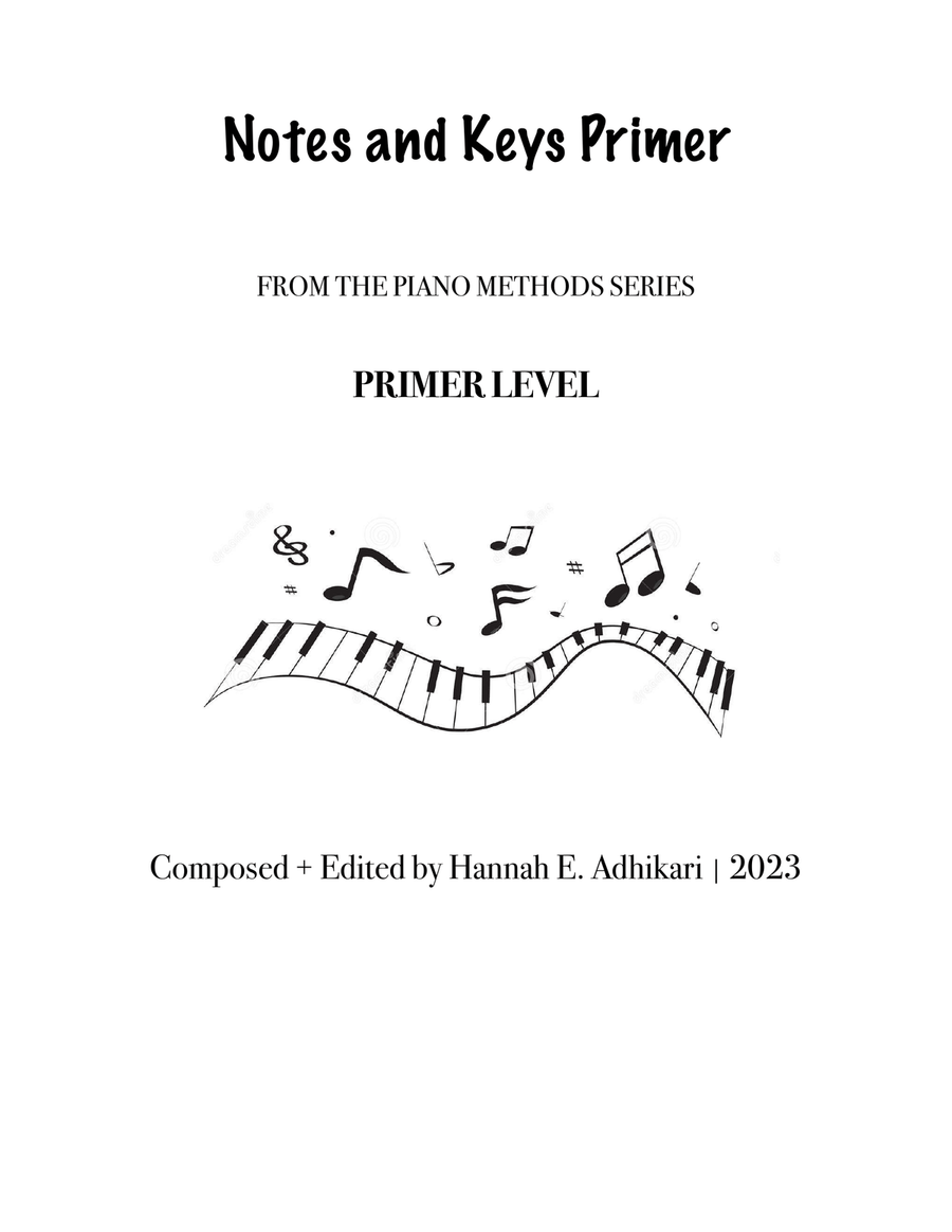 Notes and Keys Primer Piano Method scores gallery preview page 1