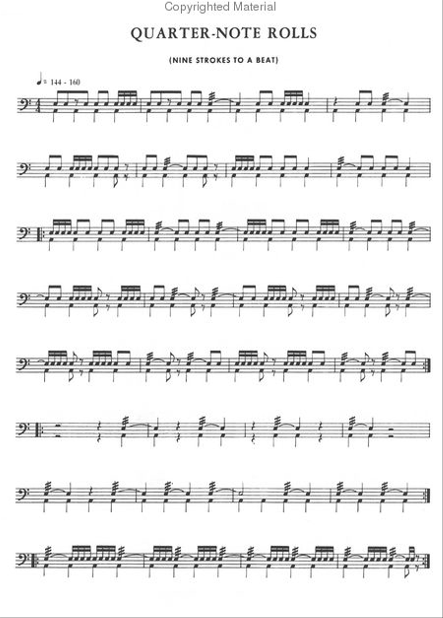 Rolls, Rolls, Rolls Drums scores gallery preview page 3