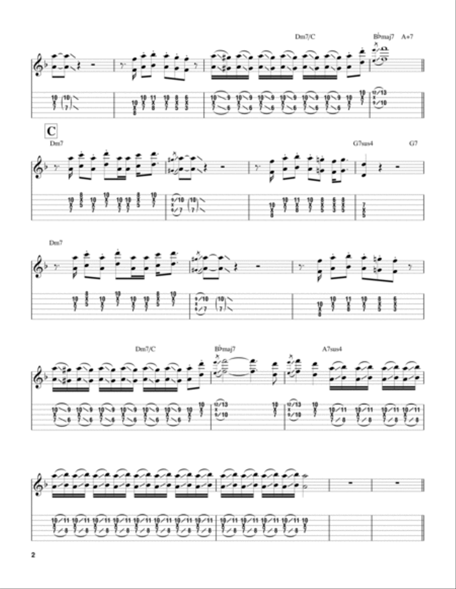 A Day In The Life Electric Guitar scores gallery preview page 2