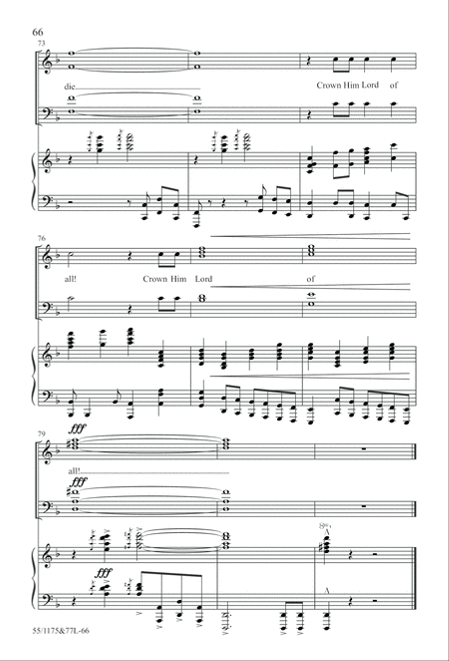 Behold the Lamb! Behold the Lamb! 4-Part scores gallery preview page 67