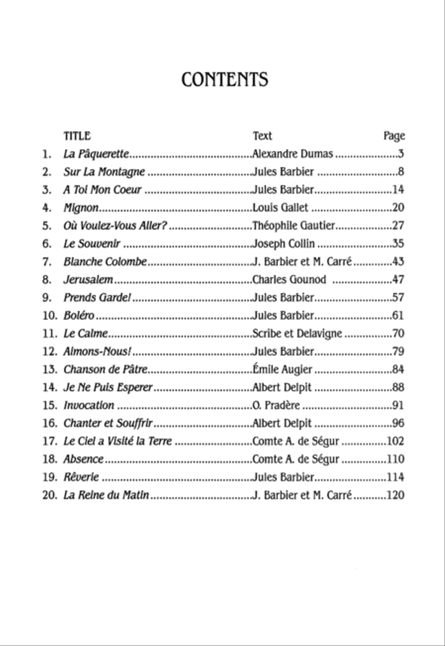 Songs, Volume 3 High Voice scores gallery preview page 3