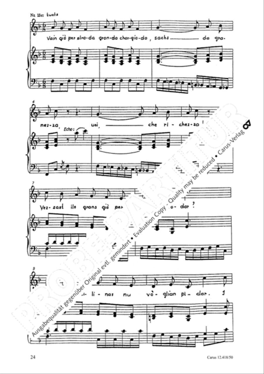 Dal gialet buondrius Voice Solo scores gallery preview page 25