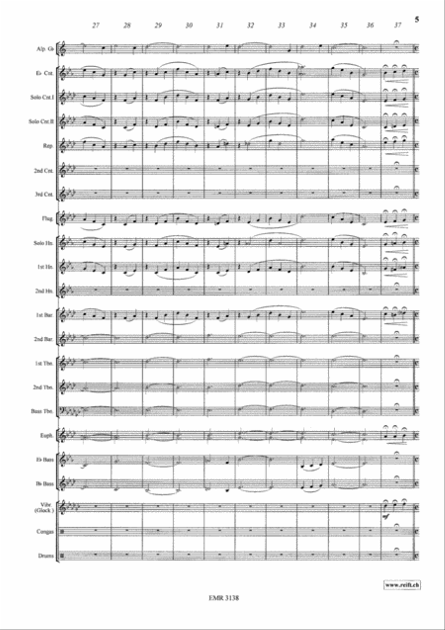 Largo Brass Band scores gallery preview page 6