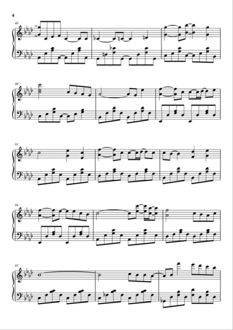 My Father's Son My Father's Son Piano Solo scores gallery preview page 4