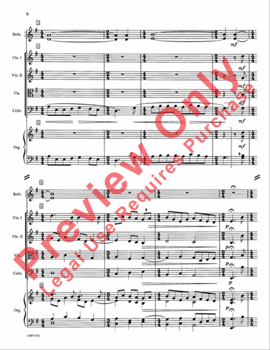A Festival of Lessons and Carols Choir scores gallery preview page 7