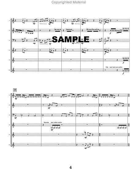 Music For Mallets (score only)