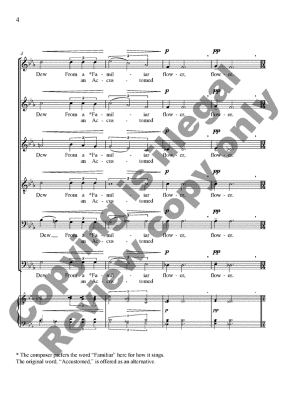 The Dew A Cappella scores gallery preview page 4