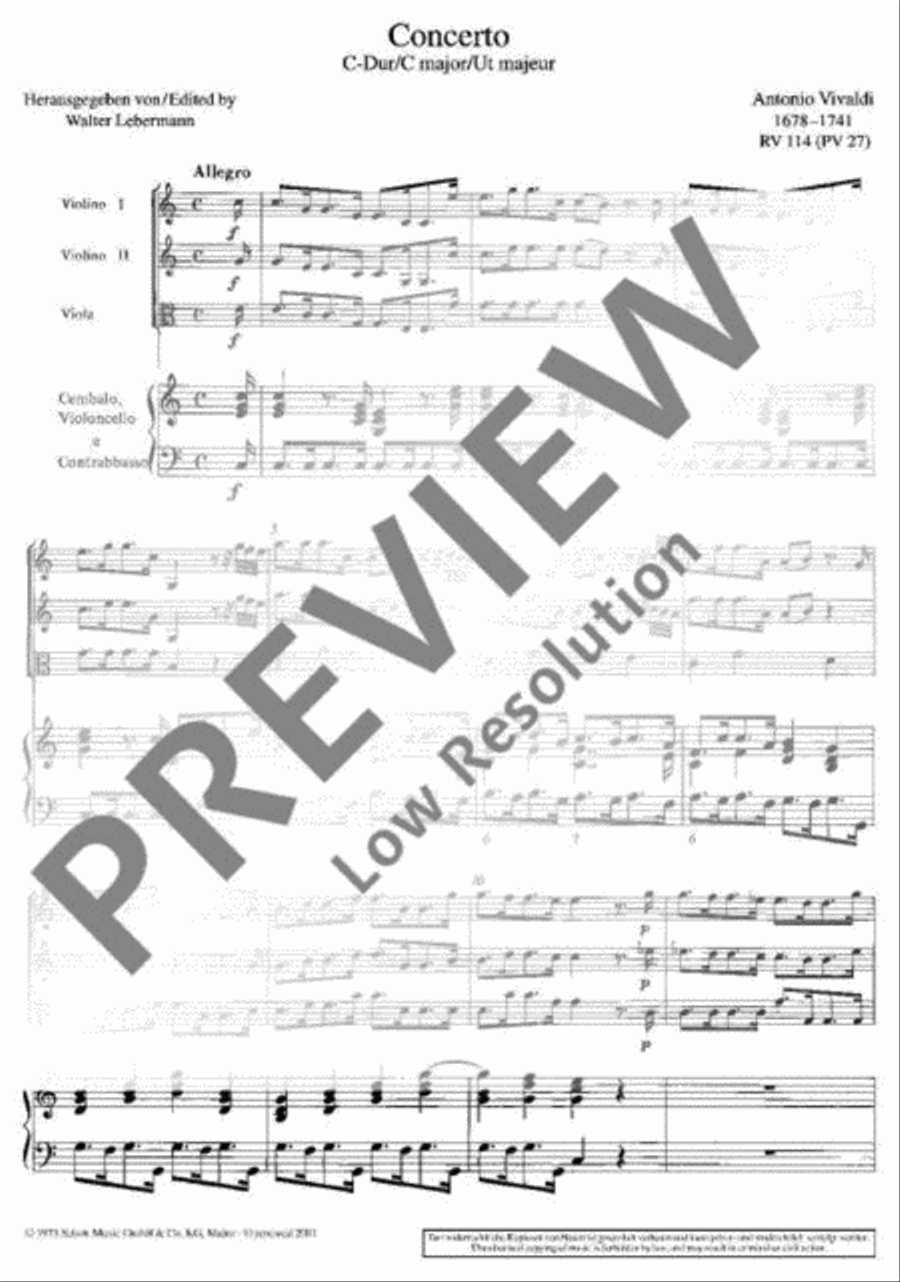 Concerto ripieno Concerto ripieno String Orchestra scores gallery preview page 4