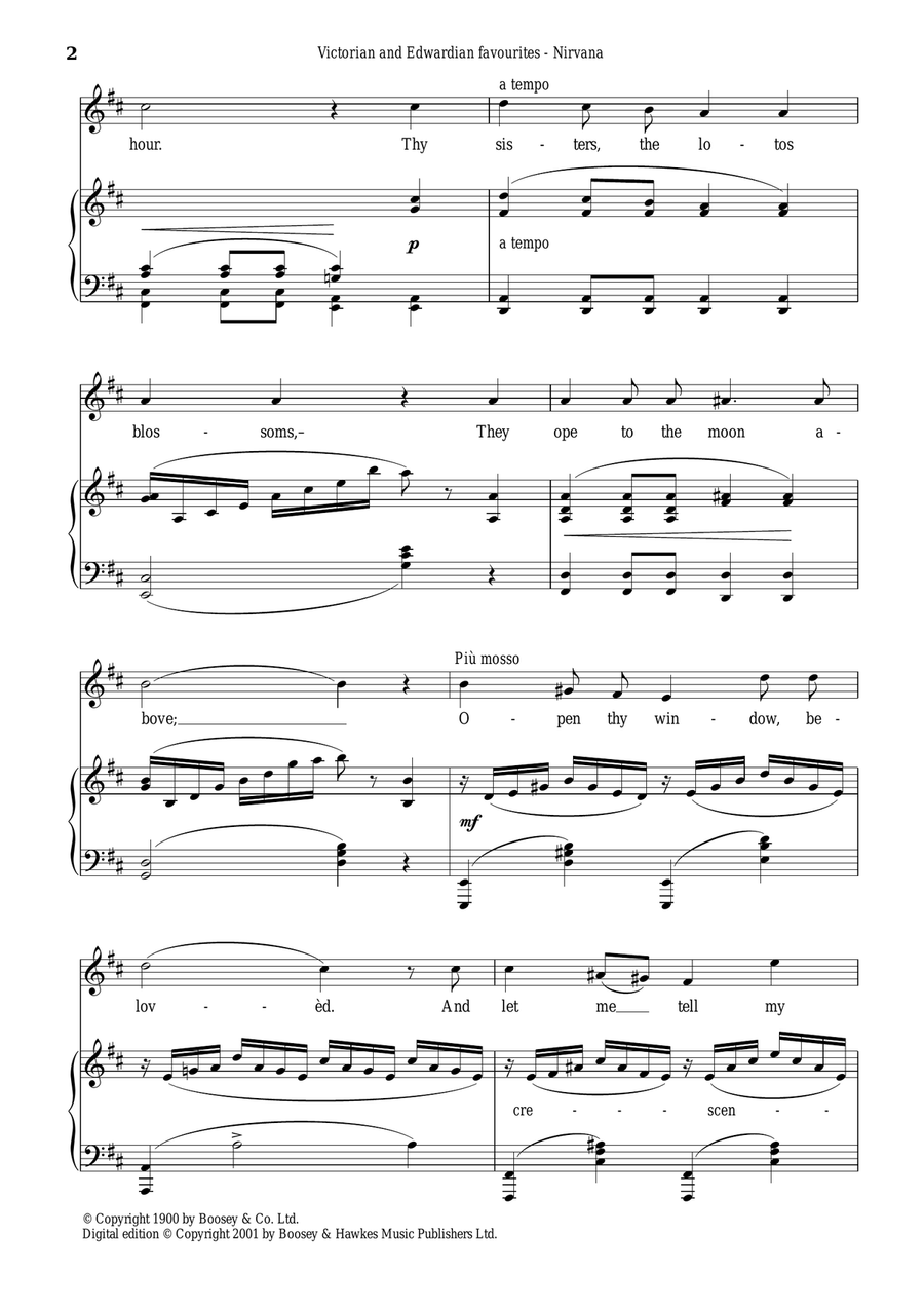 Nirvana Nirvana Piano, Vocal scores gallery preview page 2