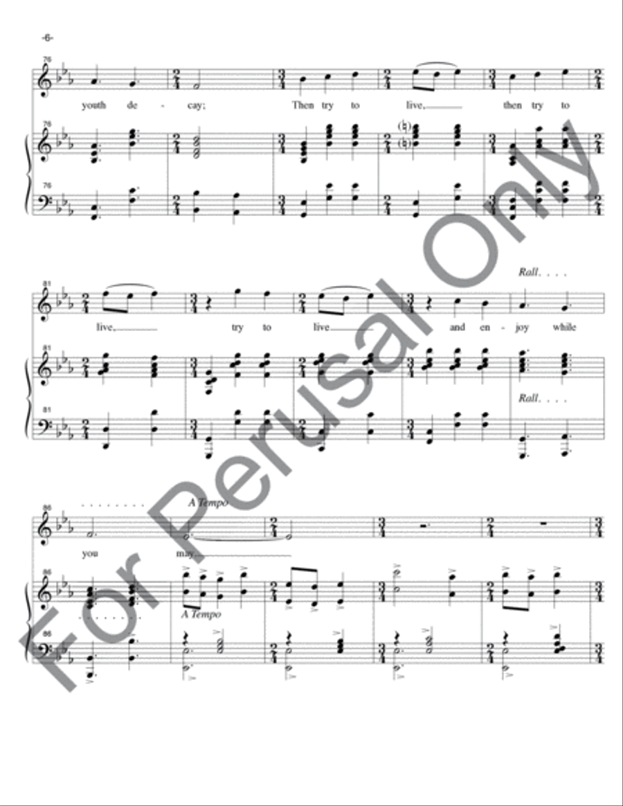Come Let's Be Merry High Voice scores gallery preview page 7