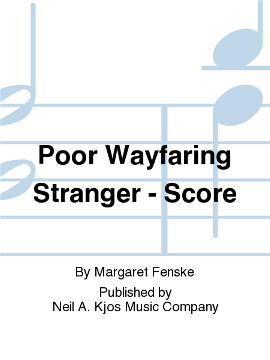 Poor Wayfaring Stranger - Score String Orchestra scores gallery preview page 1