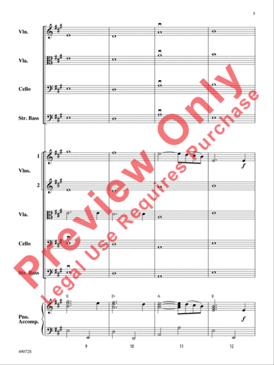 Arizona Sun String Orchestra scores gallery preview page 6