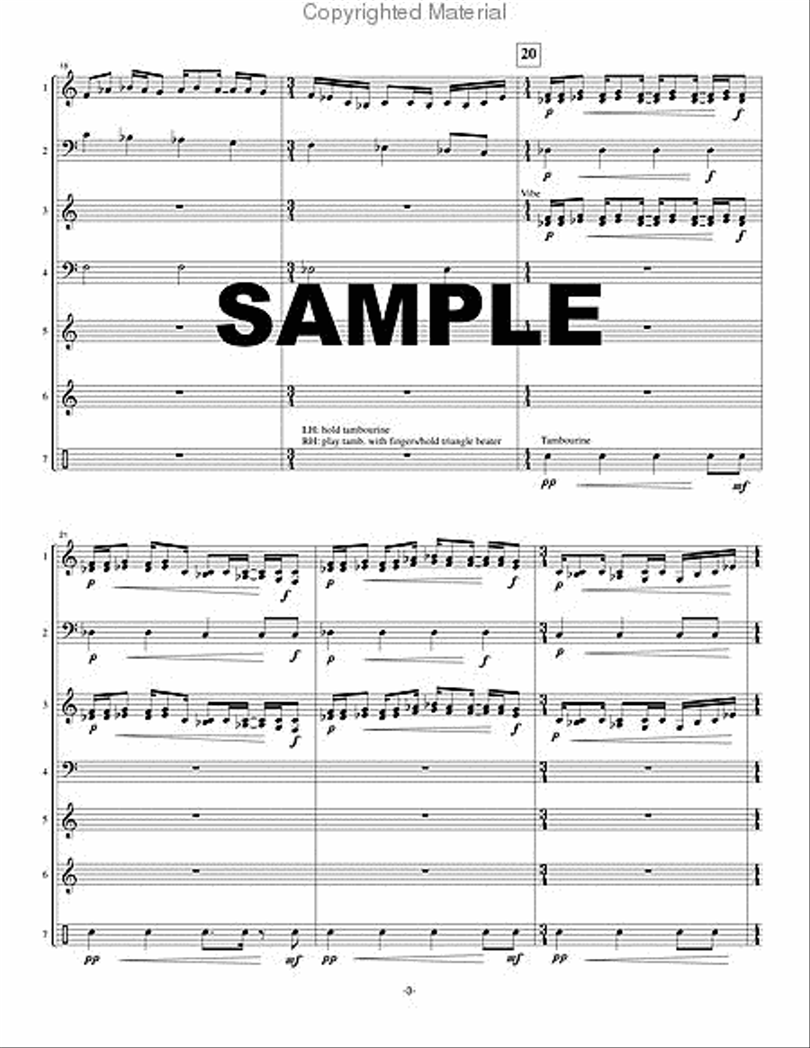 Teamwork Teamwork Percussion Ensemble scores gallery preview page 4