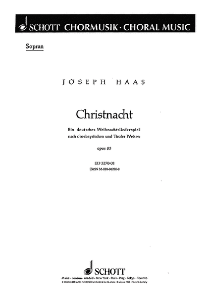 Haas J Christnacht Op85