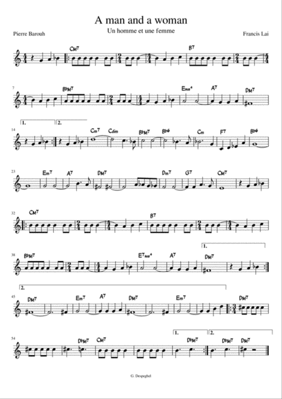 My favorite song of the world Voice scores gallery preview page 6