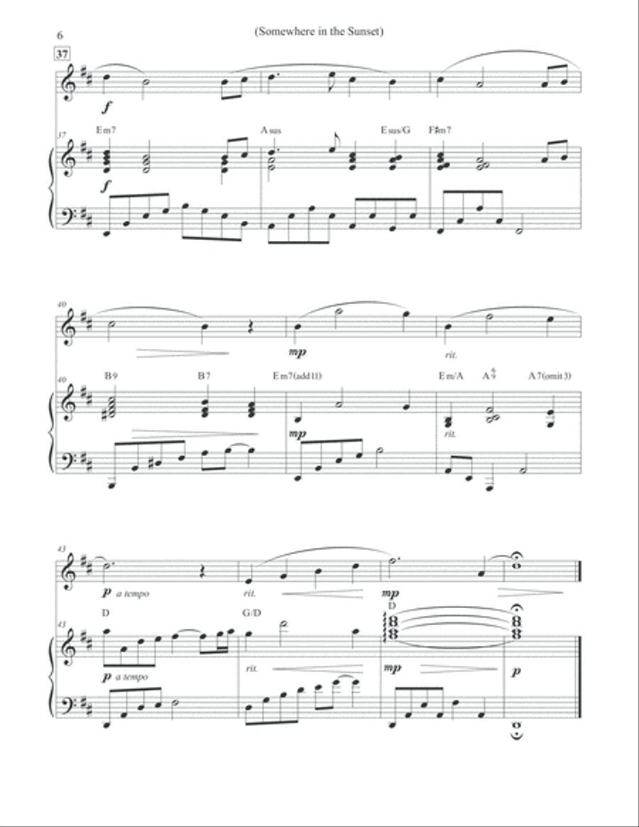 Oboe Dreams - 12 Original Compositions Piano scores gallery preview page 6